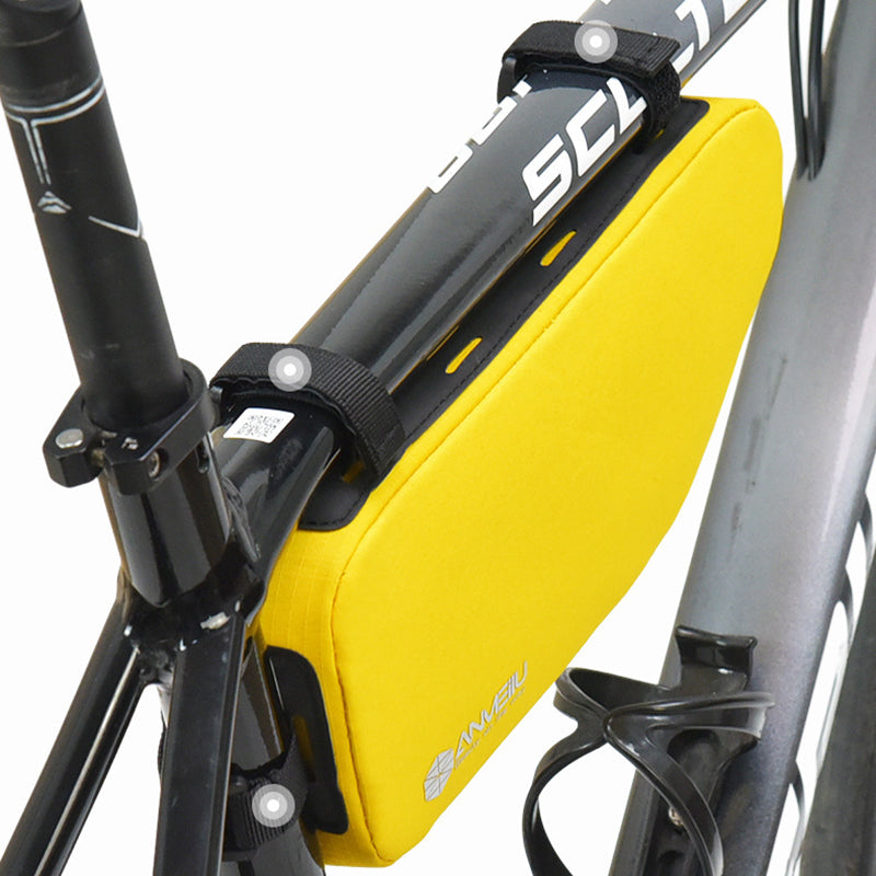 ANMEILU 7050 Bike Triangle Frame Bag Oxford Cloth Bicycle Top Tube Bag Cycling Pouch ANMEILU 7050 Bike Triangle Frame Bag Oxford Cloth Bicycle Top Tube Bag Cycling Pouch